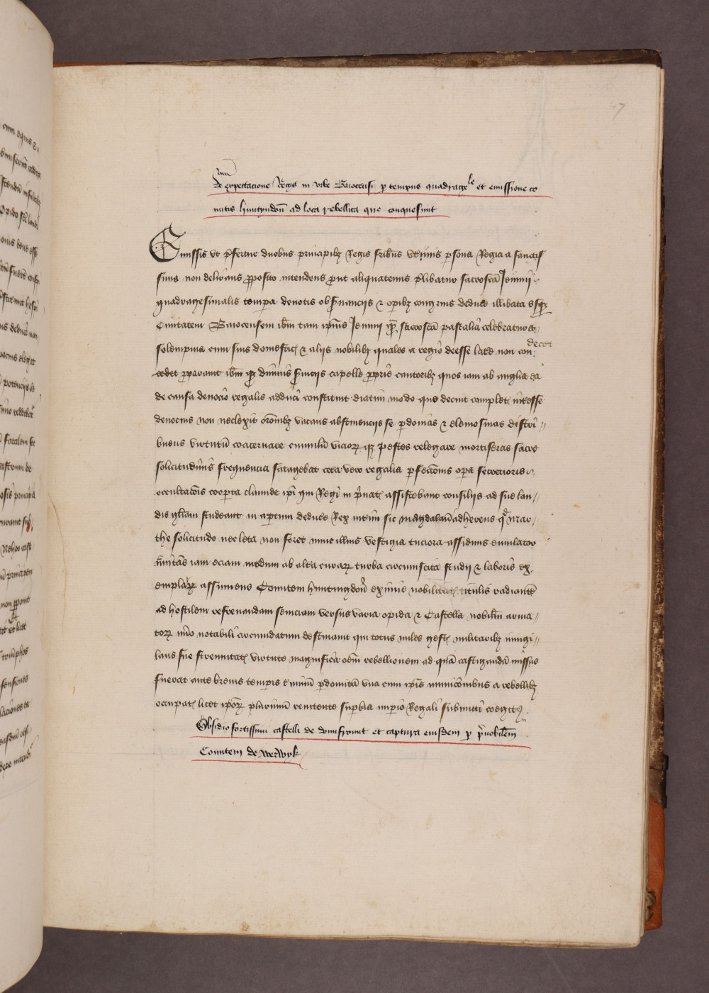 Folio 47  recto